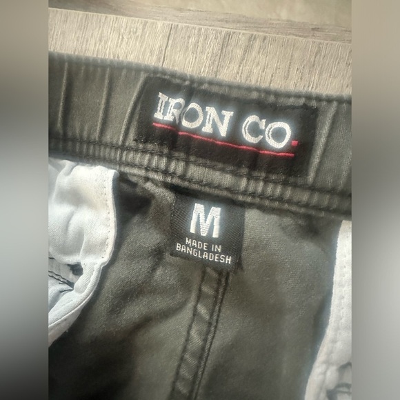 Iron Co. Charcoal Gray Pants Size Medium - Picture 3 of 6